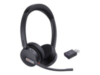 Yealink WH64 Hybrid Dual Trådløs Høretelefoner Sort