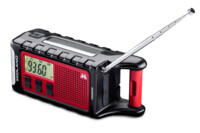 MIDLAND Emergency Radio Power Bank ER300 Pro Red Black
