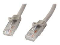 StarTech.com 7m CAT6 Ethernet Cable, 10 Gigabit Snagless RJ45 650MHz 100W PoE Patch Cord, CAT 6 10GbE UTP Network Cable w/Strain Relief, Grey, Fluke Tested/Wiring is UL Certified/TIA - Category 6 - 24AWG (N6PATC7MGR) CAT 6 Ikke afskærmet parsnoet (UTP) 7m