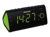 Sencor SRC 170 GN Clock-radio Sort Grøn