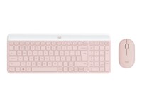 Logitech Slim Wireless Combo MK470 Tastatur og mus-sæt Saks Trådløs