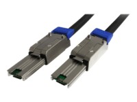 StarTech.com Serial Attached SCSI (SAS) eksternt kabel Sort 1m