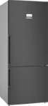 Bosch Serie 6 KGN76AXDR Kølefryseskab 406 L D Sort