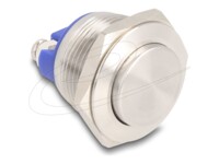 DeLOCK Trykknap Sølv