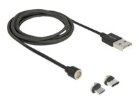 Delock USB-C kabelsæt 1.1m Sort