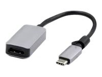 Prokord Premium Videoadapter Sort Sølv