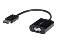 StarTech.com DisplayPort to VGA Display Adapter - 1080p 1920x1200 - Active DP to VGA (Male to Female) HD Video Converter for laptop/PC/Monitor (DP2VGA3) Display-adapter 10cm Sort