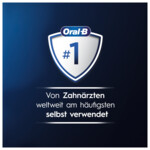 Oral-B Pro 1 8700216012935 Elektrisk tandbørste Sort