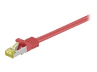 goobay CAT 7 SFTP, PiMF 10m Patchkabel Rød