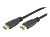 TECHly HDMI-kabel med Ethernet 6m Sort