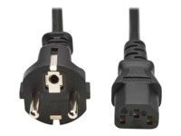 Eaton Tripp Lite Series Power CEE 7/7 (male) - Power IEC 60320 C13 Sort Strømkabel