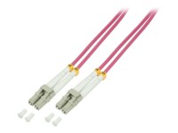 LogiLink Patchkabel Fiberoptik OM4 3m