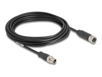 DeLOCK CAT 5e S/FTP 5m Netværkskabel Sort