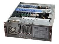 Supermicro SC842 XTQ-R606B Rackversion Udvidet ATX 600Watt Strømforsyning Sort