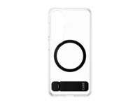 PanzerGlass CARE™ by ® Urban Explorer Case Transparent w. Black Kickstand & Qi Samsung Galaxy S26 Beskyttelsescover Transparent