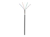 TECHly Professional CAT 5e Foldet uskærmet snoet par (F/UTP) 305m Bulkkabel Sort