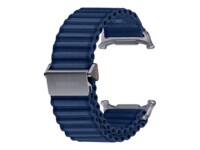 Samsung Visningsløkke Smart watch Blå Stainless steel Nylon Titan
