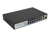 Extralink VIRTUS Switch 16-porte 10/100 PoE+