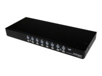 StarTech.com 16 Port 1U Rackmount USB KVM Switch with OSD (SV1631DUSBU) KVM switch