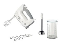 Bosch MFQ36470 Håndmixer Turbofunktion Hvid/grå