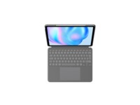 Logitech Combo Touch Tastatur og folio-kasse Saks 16-niveau Kablet UK
