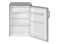 Bomann KS 2194 Køleskab med fryseenhed Rustfritstål look