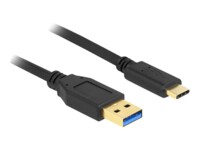 Delock USB Type-C kabel 3m Sort