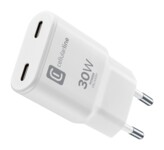 Cellularline GAN Wall Charger 2x-C 30W PD Adapter 30Watt 2xUSB-C