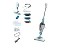 BLACK+DECKER steam-mop BHSM1610DSM Blå Hvid