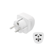 ADAPTER PODRÓZNY BASIC GNIAZDO WORLD -> WTYK EU