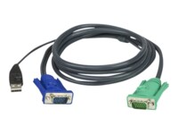 ATEN Micro-Lite 2L-5203U Kabel til tastatur / video / mus (KVM)