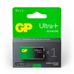 GP ULTRA PLUS Alkaline 9V-Block 6LR61 0301604AUPETA-B1