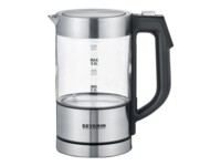 SEVERIN Elkedel 0.5liter 1100W Børstet rustfrit stål/glas