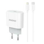 Dudao A14EUL Adapter 20Watt 1xUSB-C (1m Lightning)