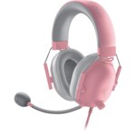 Razer BlackShark V2 X Kablet Høretelefoner Grå Pink