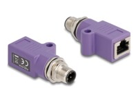 DeLOCK CAT 5e Afskærmet parsnoet (STP) Netværksadapter Violet