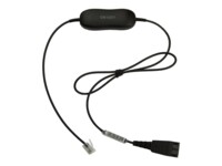 Jabra GN1221 Sound Limiter Kabel til hovedsæt 80cm