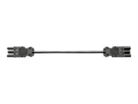 Bachmann Strøm GST18i3 (female) - Strøm GST18i3 (male) Sort Strømkabel