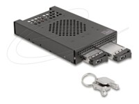 DeLOCK Lagrings mobil rack M.2 Sort