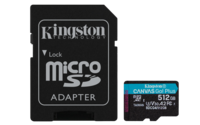 Kingston Canvas Go! Plus microSDXC UHS-I Memory Card 512GB 200MB/s
