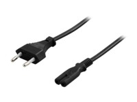 DELTACO DEL-109AP Strømkabel 10m Sort