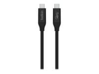 Belkin CONNECT USB Type-C kabel 80cm Sort
