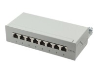 LogiLink Patch Panel Desktop Grå