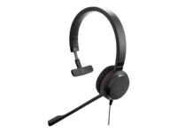 Jabra Evolve 20 MS mono Kablet Høretelefoner Sort