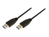 LogiLink USB-kabel 2m Sort