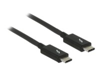 Delock Thunderbolt kabel 1.5m Sort