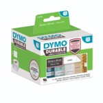 DYMO Etiketten Kunststoff weiß 2 Rollen á 850 Etiketten, 25x25mm