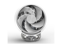 ZALMAN ZET 5 CPU Køler 1-pack Hvid 120 mm