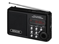 Sencor SRD 215 B Privat radio Sort