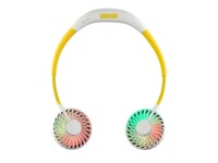 UNOLD Neck Breezy Køleventilator Mobil Hvid Gul